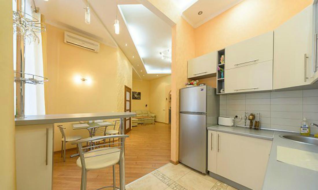 Flat Lägenhet Kiev Exteriör bild